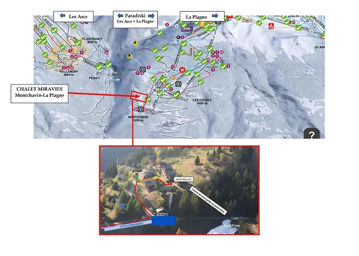 Appartement Miravidi, Montchavin-la Plagne, Jacuzzi & Sauna *