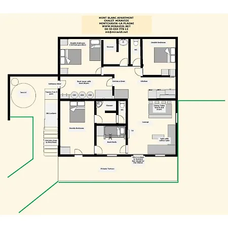 Miravidi, Montchavin-la Plagne, Jacuzzi & Sauna Apartamento La Plagne