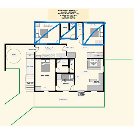 Miravidi, Montchavin-la Plagne, Jacuzzi & Sauna Apartment