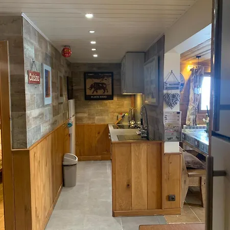 Miravidi, Montchavin-la Plagne, Jacuzzi & Sauna アパート ラ・プラーニュ