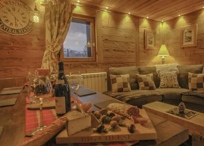 Lägenhet Miravidi, Montchavin-la Plagne, Jacuzzi & Sauna *