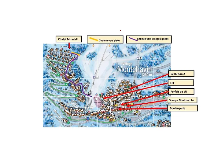 Miravidi, Montchavin-la Plagne, Jacuzzi & Sauna Lägenhet *